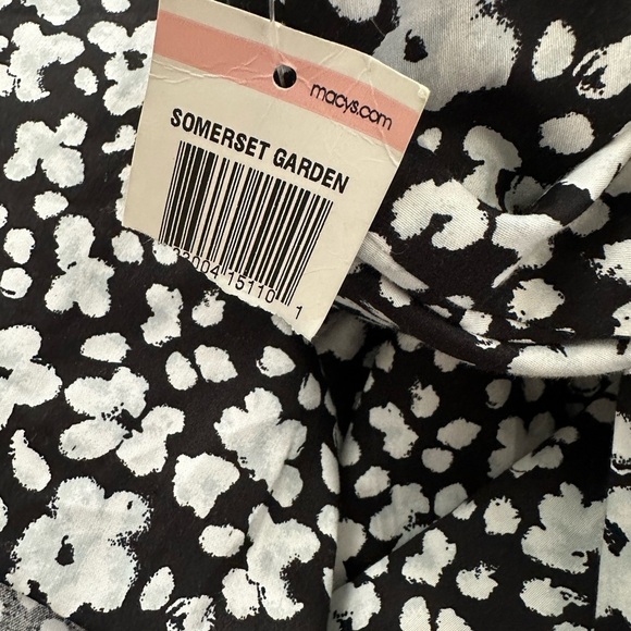 New Charter Club Women’s Fit & Flare Cotton Floral Dress with Pockets size 10 - Picture 13 of 16